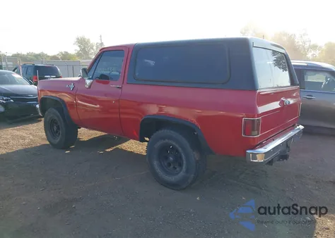 1978 Chevrolet Blazer from USA, damaged, VIN 0000CKL188F139506
